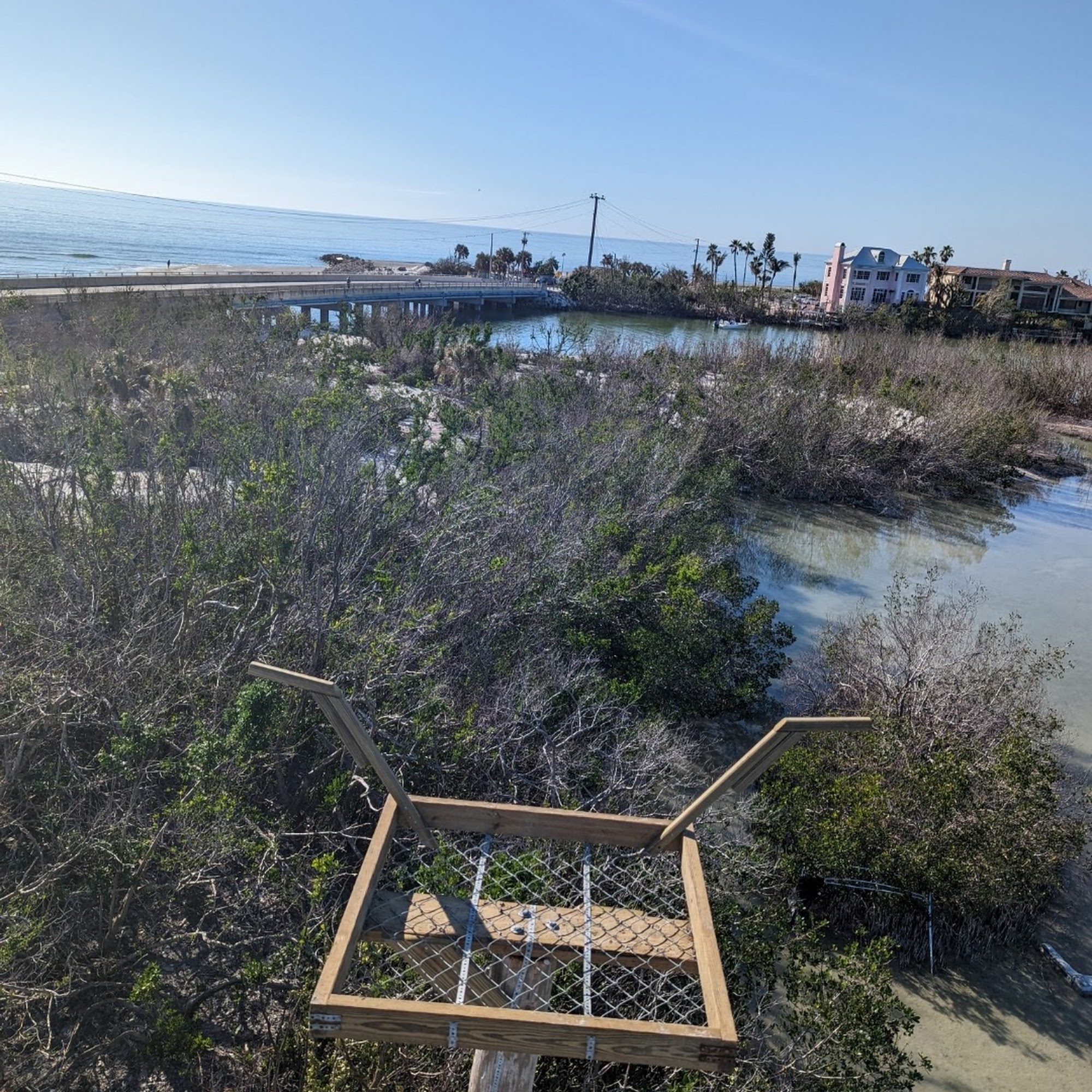 Osprey platform site near waterway (example)