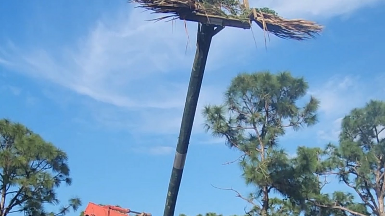 Taller pole installations (example)