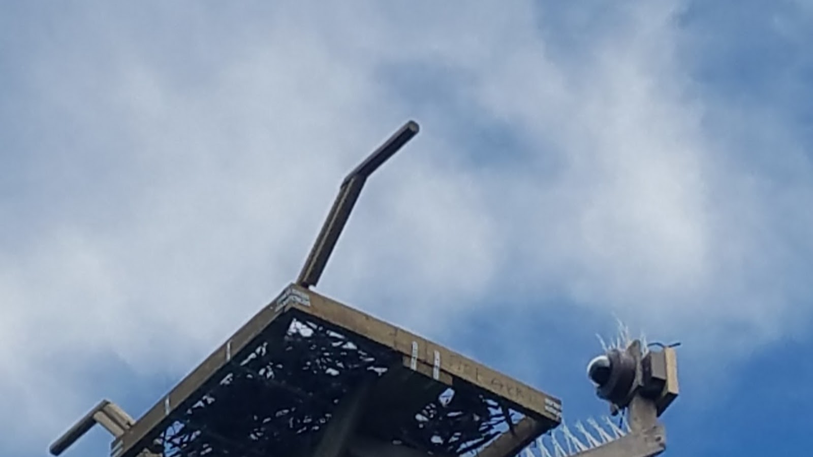 Osprey platform with camera hardware (example)