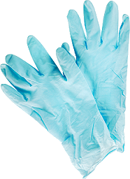 safety gloves for handling traps with poison